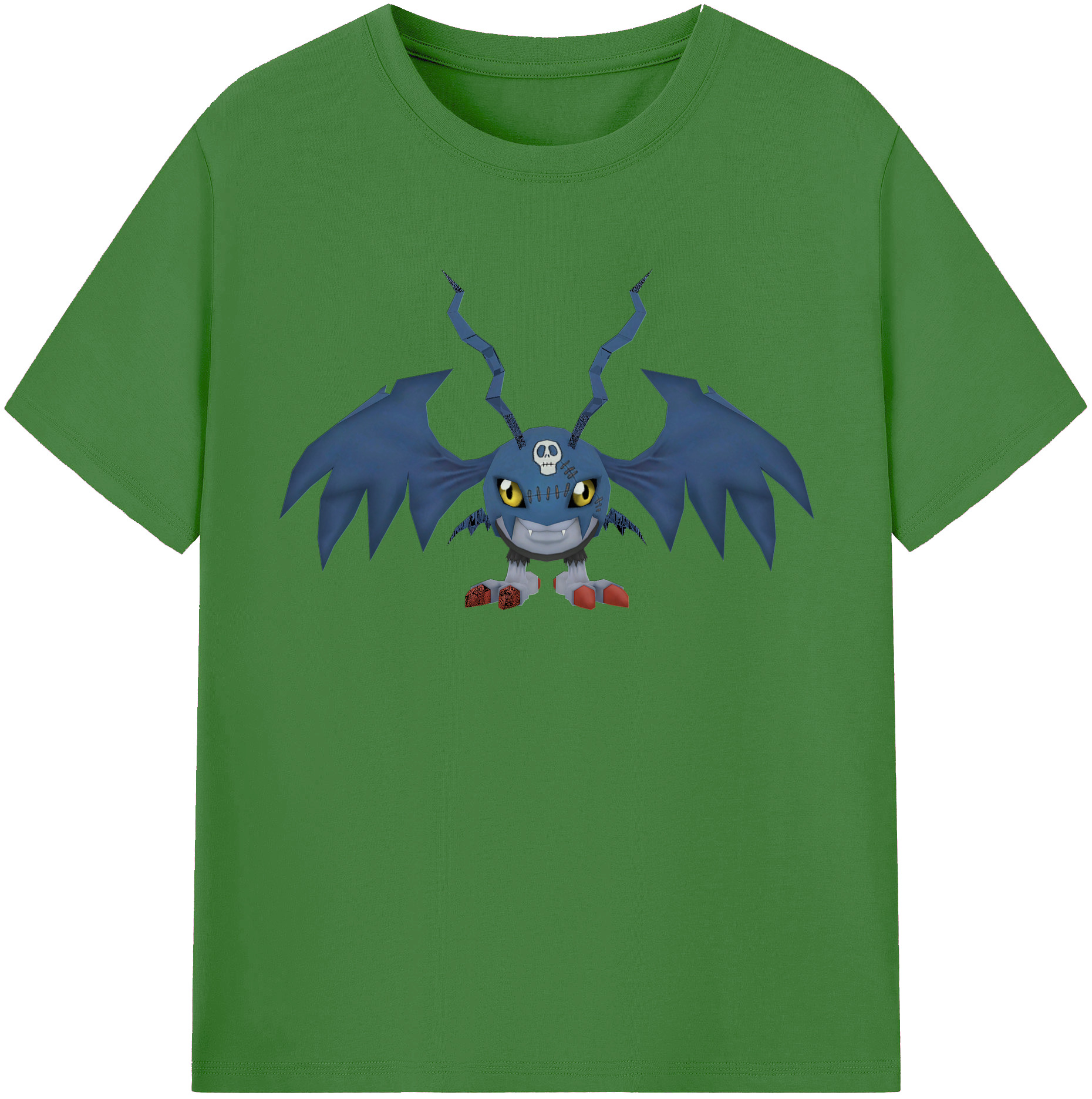 （画像用） Digimon デジタルモンスター/デジモン レディースカジュアルプリントTシャツ（綿100％）